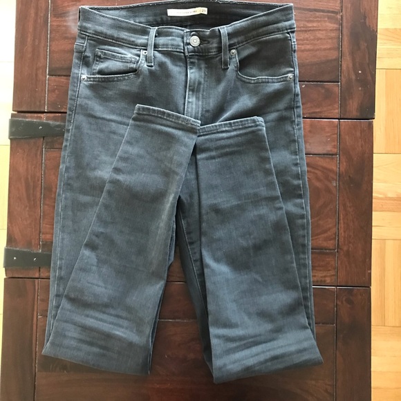 Levi’s dark grey jeans super skinny - Picture 1 of 4